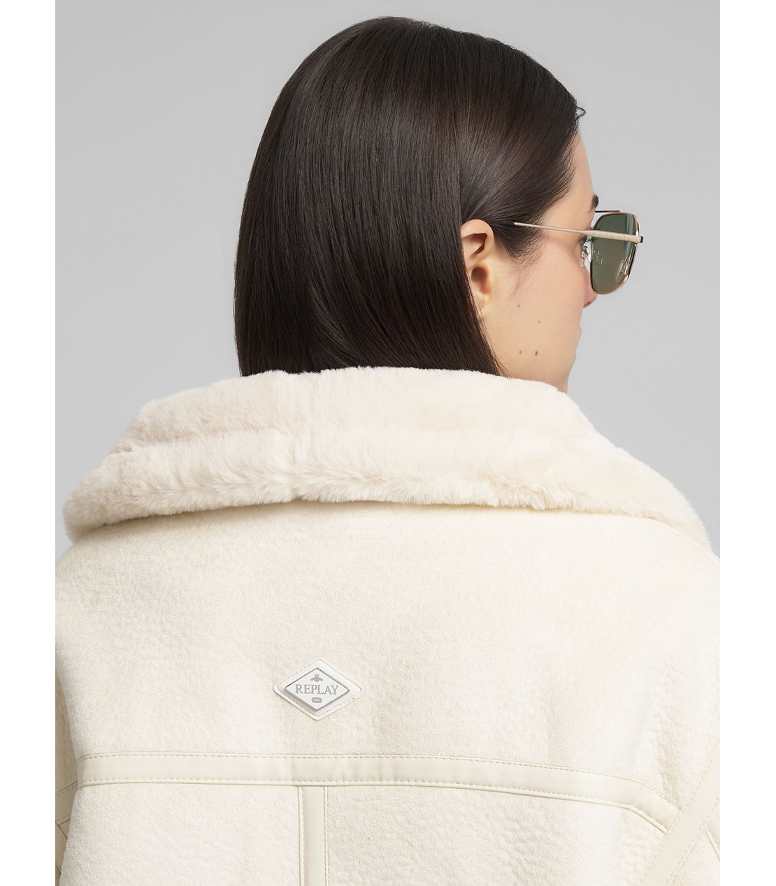 フェイクムートンジャケット 詳細画像 オフホワイト 6